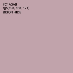 #C1A3AB - Bison Hide Color Image
